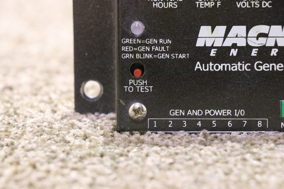 USED MOTORHOME MAGNUM ENERGY AUTO GEN START FOR SALE RV Components 