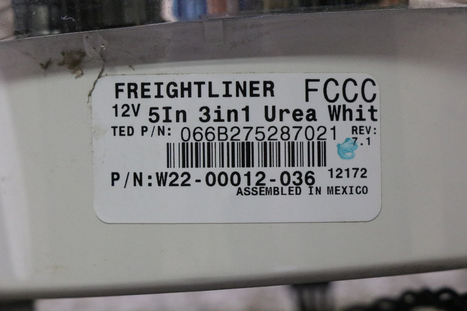 USED FREIGHTLINER 3 IN 1 TACHOMETER DASH GAUGE W22-00012-036 RV PARTS FOR SALE RV Components 