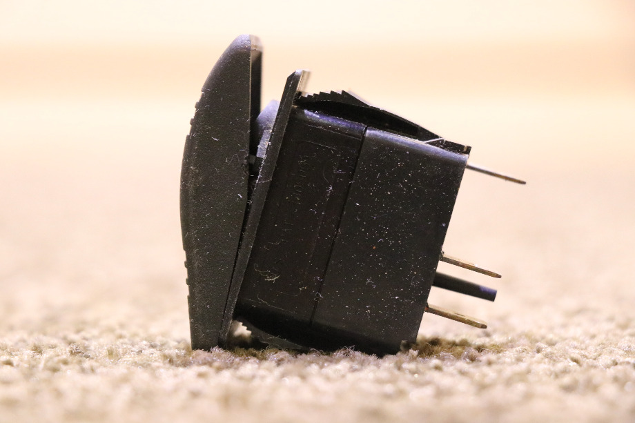 USED BLACK ROCKER DASH SWITCH MOTORHOME PARTS FOR SALE RV Components 