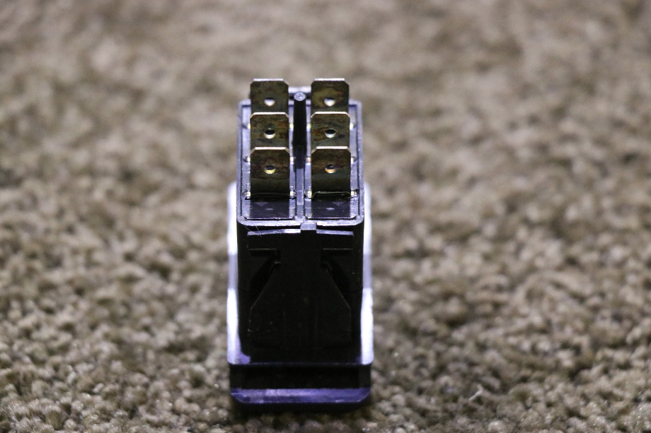 USED MOTORHOME ROCKER VLD1 BLACK DASH SWITCH FOR SALE RV Components 