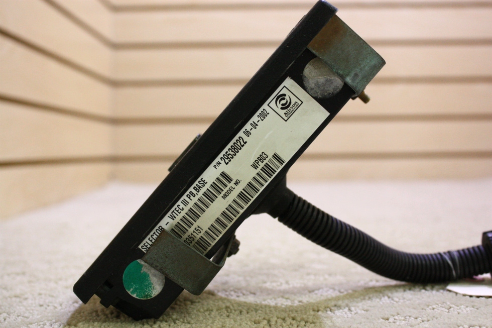 USED MOTORHOME ALLISON SHIFT SELECTOR P/N 29538022 RV PARTS FOR SALE RV Components 