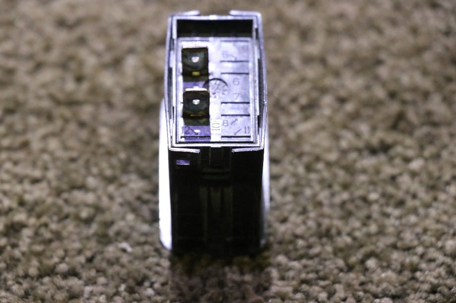 USED BLACK ROCKER DASH SWITCH L11D1 MOTORHOME PARTS FOR SALE RV Components 