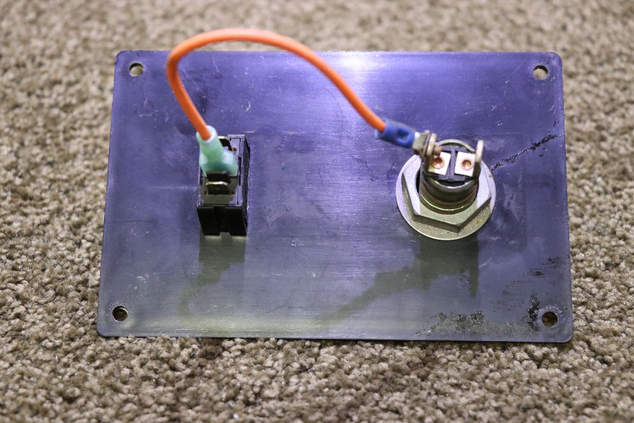 USED POWER GEAR 530036 SLIDE OUT SWITCH PANEL WITH KEYS RV/MOTORHOME PARTS FOR SALE RV Components 