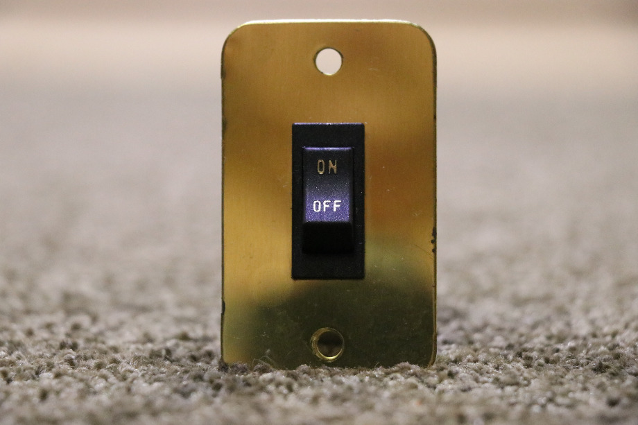 USED A8940BR JRV PRODUCTS ON / OFF SWITCH PANEL MOTORHOME PARTS FOR SALE RV Components 