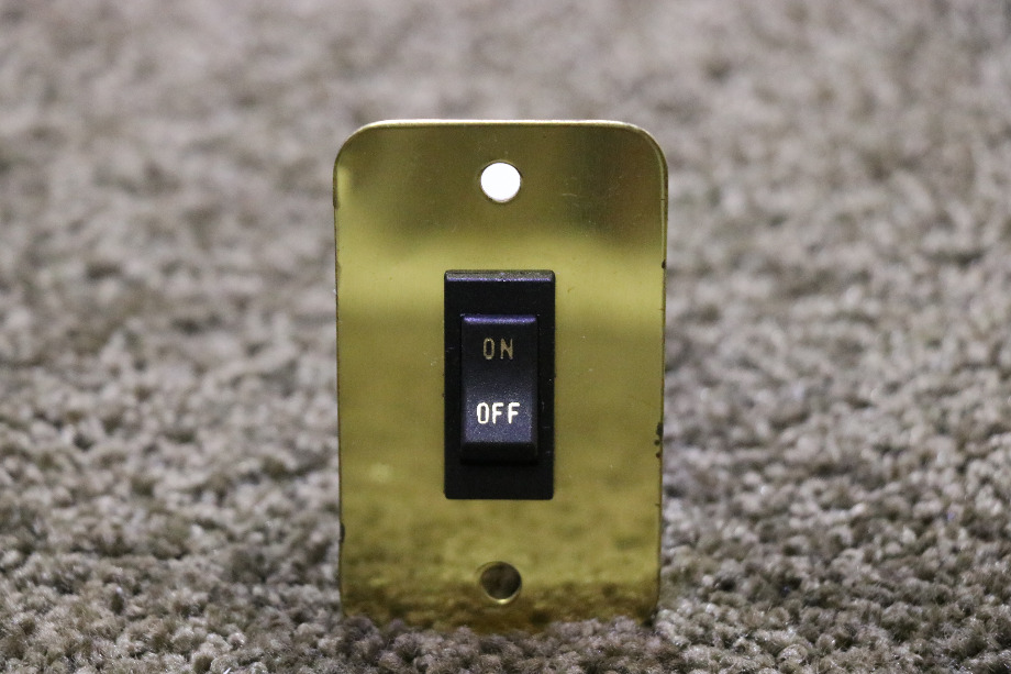 USED A8940BR JRV PRODUCTS ON / OFF SWITCH PANEL MOTORHOME PARTS FOR SALE RV Components 