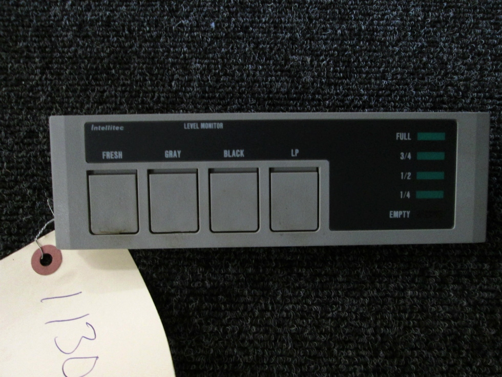 USED RV/MOTORHOME TANK LEVEL MONITOR DISPLAY 00-00242-000  RV Components 