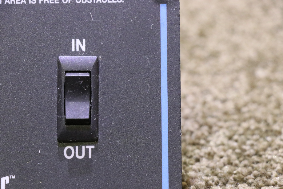 USED RV POWER GEAR ROOM EXTENSION SWITCH & KEY PANEL FOR SALE RV Components 