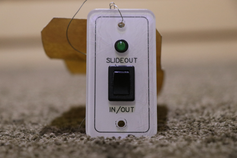 USED RV POSITRON CORP NMBSNLOUT1 SLIDEOUT IN/OUT SWITCH PANEL FOR SALE RV Components 
