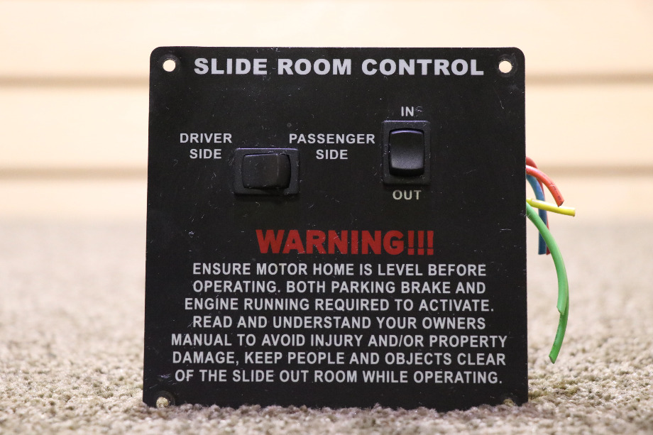 USED SLIDE ROOM CONTROL SWITCH PANEL RV/MOTORHOME PARTS FOR SALE RV Components 