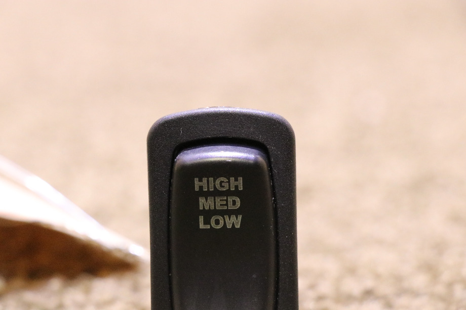 USED L58D1 HIGH / MED / LOW DASH SWITCH MOTORHOME PARTS FOR SALE RV Components 