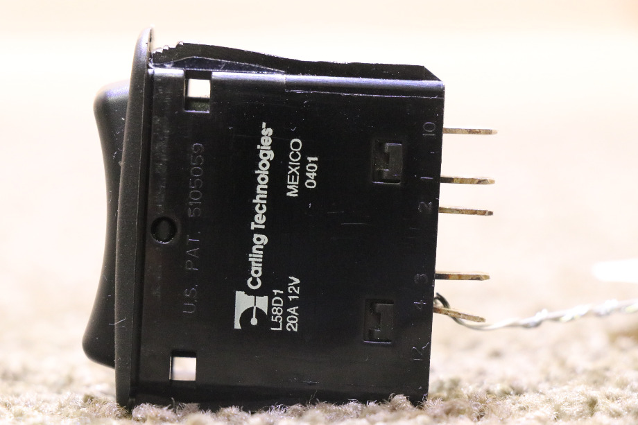USED L58D1 HIGH / MED / LOW DASH SWITCH MOTORHOME PARTS FOR SALE RV Components 