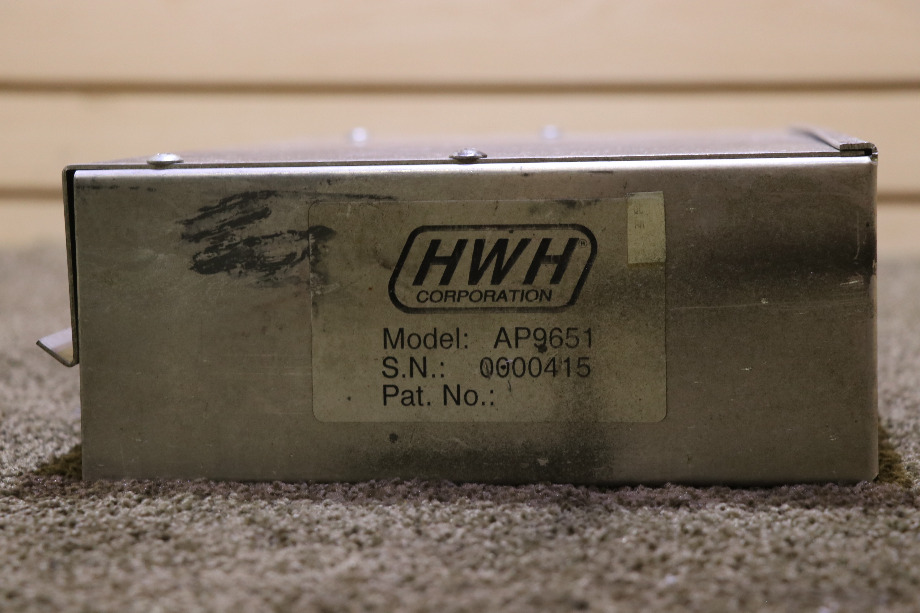 USED AP9651 HWH LEVELING CONTROL BOX MOTORHOME PARTS FOR SALE RV Components 