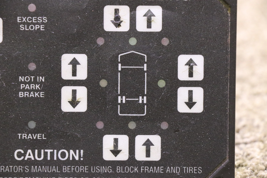 USED RV HWH COMPUTERIZED LEVELING TOUCH PAD FOR SALE RV Components 