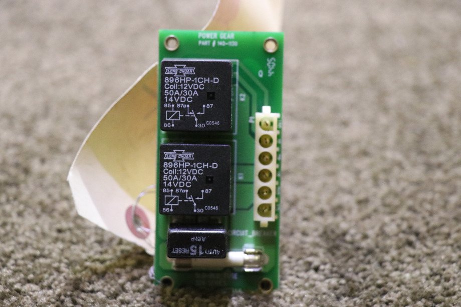 USED POWER GEAR SLIDE OUT CONTROL BOARD 140-1130 RV PARTS FOR SALE RV Components 