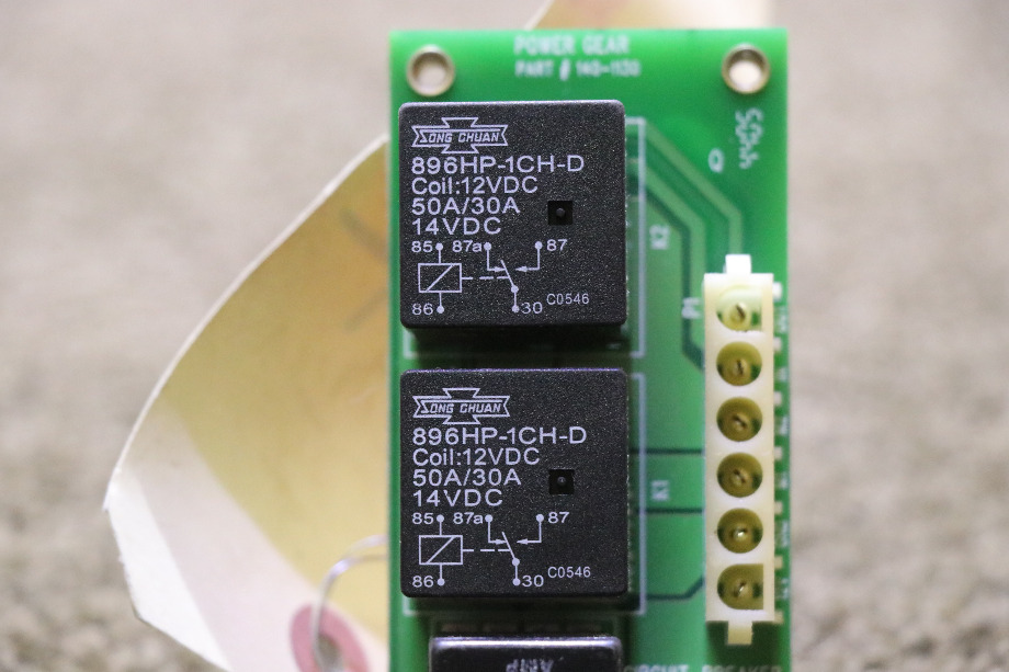 USED POWER GEAR SLIDE OUT CONTROL BOARD 140-1130 RV PARTS FOR SALE RV Components 