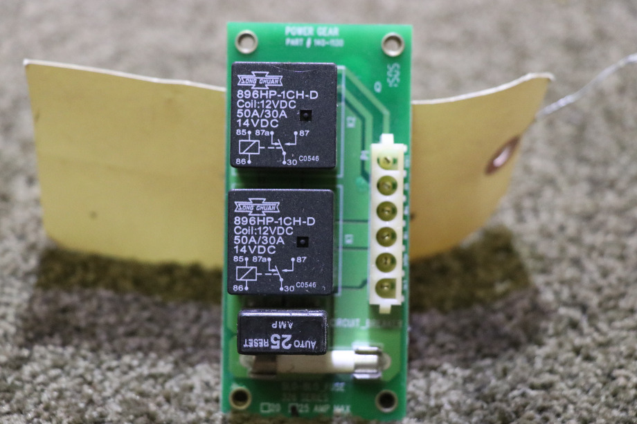 USED RV POWER GEAR SLIDE OUT CONTROL BOARD 140-1130 FOR SALE RV Components 