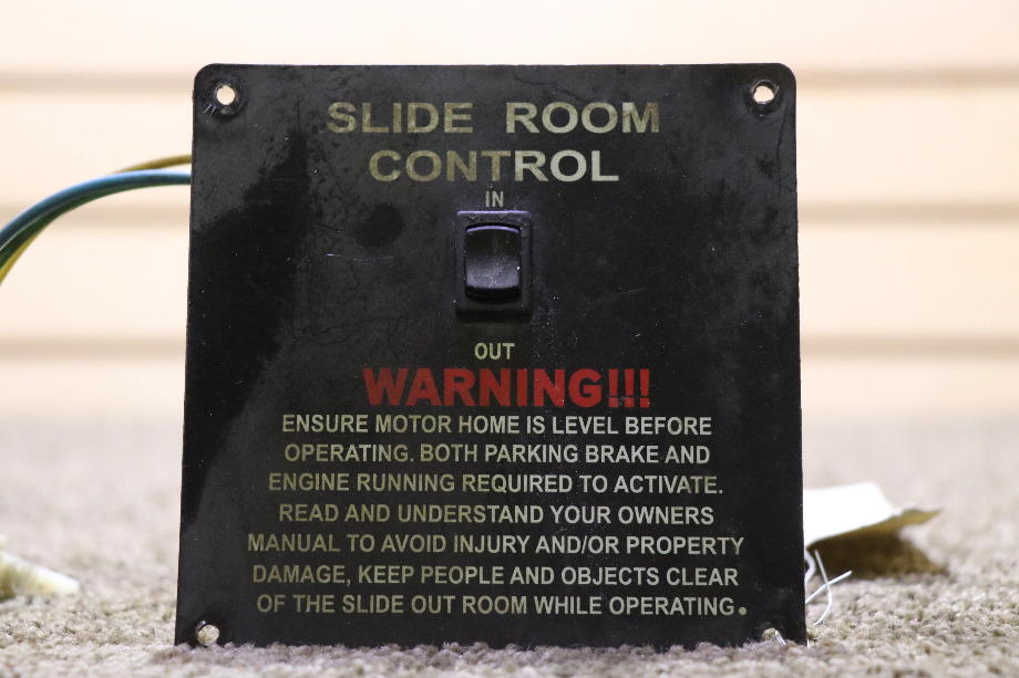 USED RV/MOTORHOME SLIDE ROOM CONTROL SWITCH PANEL FOR SALE RV Components 