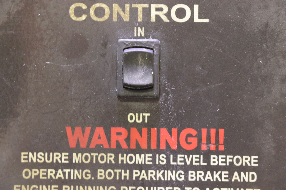 USED RV/MOTORHOME SLIDE ROOM CONTROL SWITCH PANEL FOR SALE RV Components 