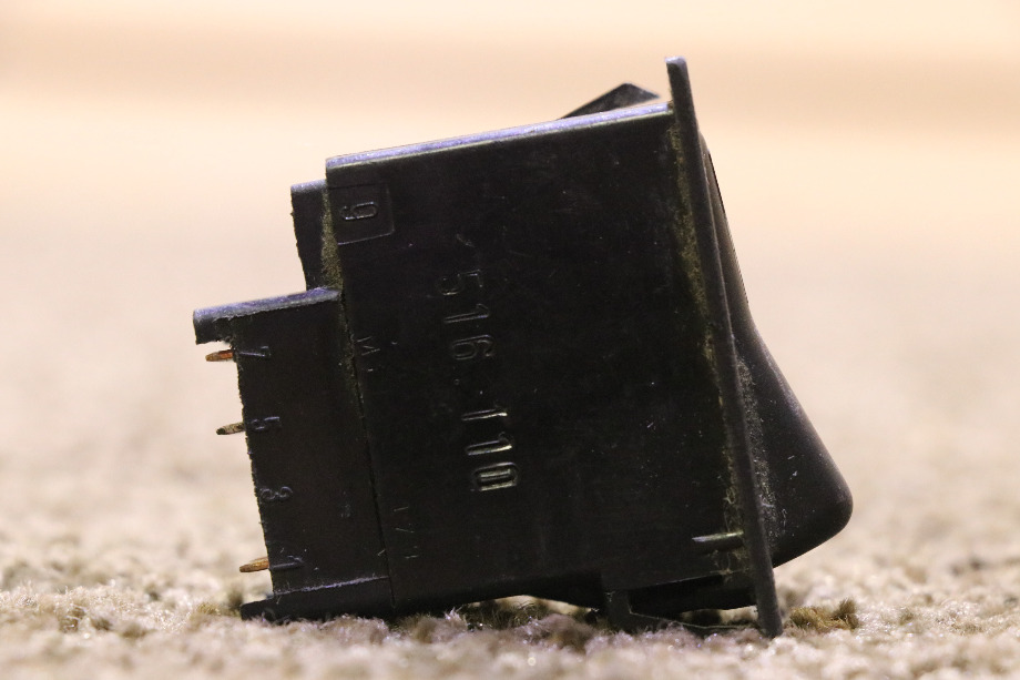USED MOTORHOME 516.110 RTDER DASH SWITCH FOR SALE RV Components 