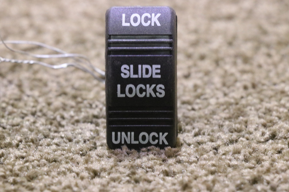 USED VLD1 LOCK/UNLOCK SLIDE LOCK SWITCH RV/MOTORHOME PARTS FOR SALE RV Components 