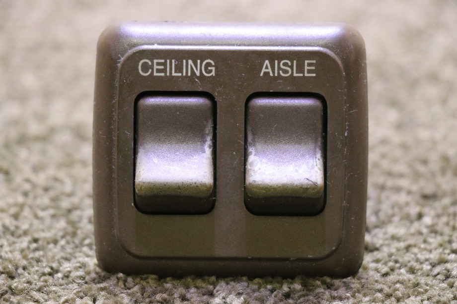 USED RV AMERICAN TECHNOLOGY CEILING / AISLE SWITCH PANEL FOR SALE RV Components 