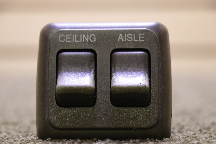 USED RV AMERICAN TECHNOLOGY CEILING / AISLE SWITCH PANEL FOR SALE RV Components 