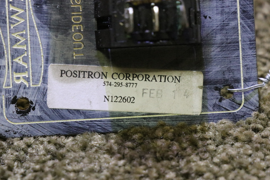 USED N122602 NEWMAR SLIDE OUT IN / OUT SWITCH PANEL MOTORHOME PARTS FOR SALE RV Components 