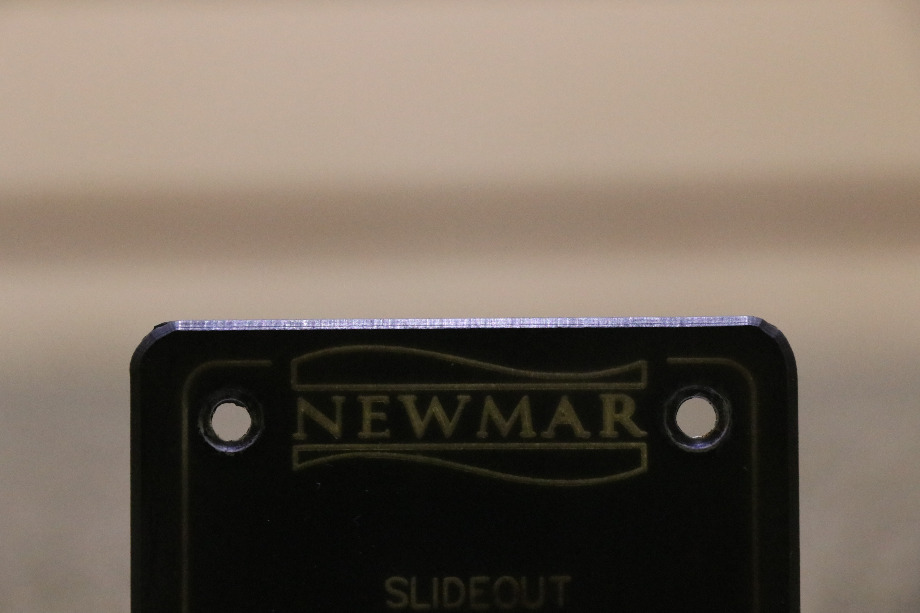 USED N122602 NEWMAR SLIDE OUT IN / OUT SWITCH PANEL MOTORHOME PARTS FOR SALE RV Components 