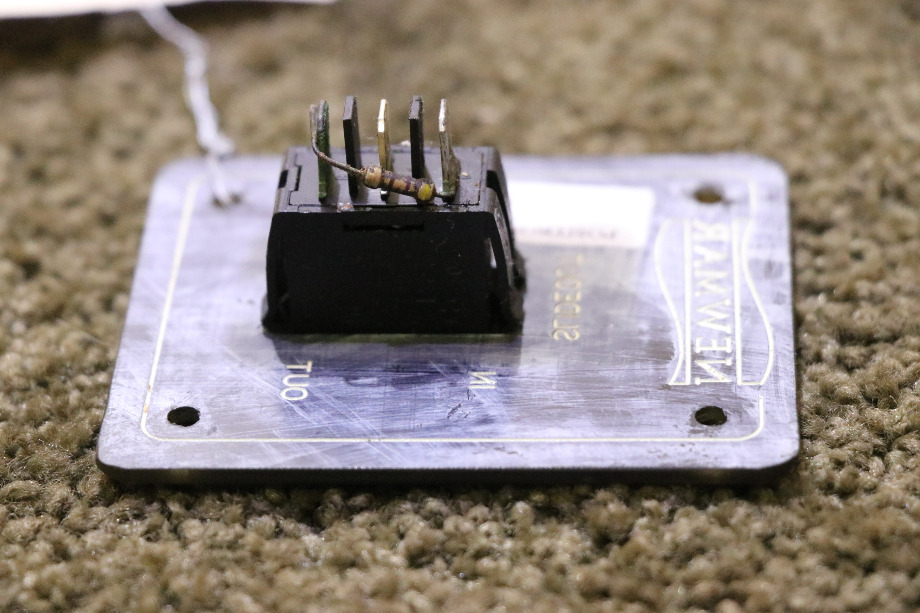 USED N122602 NEWMAR SLIDE OUT IN / OUT SWITCH PANEL MOTORHOME PARTS FOR SALE RV Components 