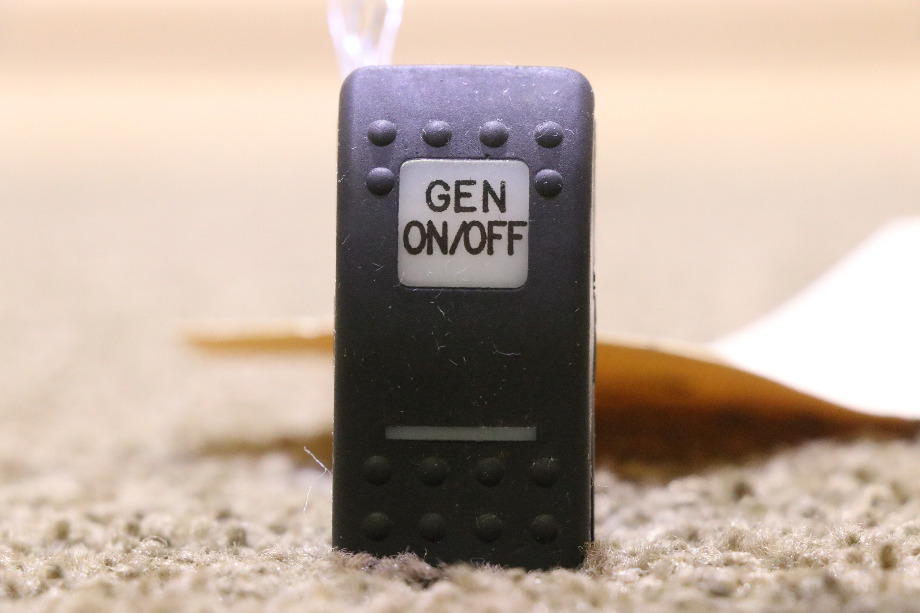 USED RV/MOTORHOME GEN ON/OFF V8D1 DASH SWITCH FOR SALE RV Components 
