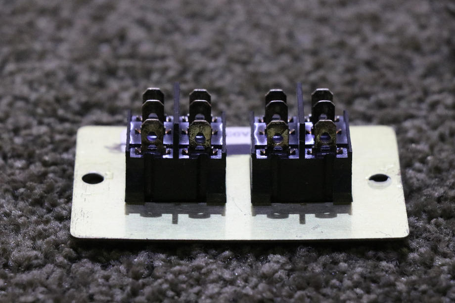 USED GOLD A9360 OPEN / CLOSE DOUBLE SWITCH PANEL MOTORHOME PARTS FOR SALE RV Components 