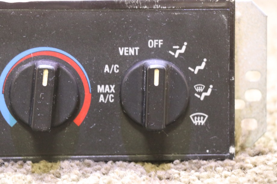 USED DASH AC SWITCH CONTROL PANEL RV PARTS FOR SALE RV Components 