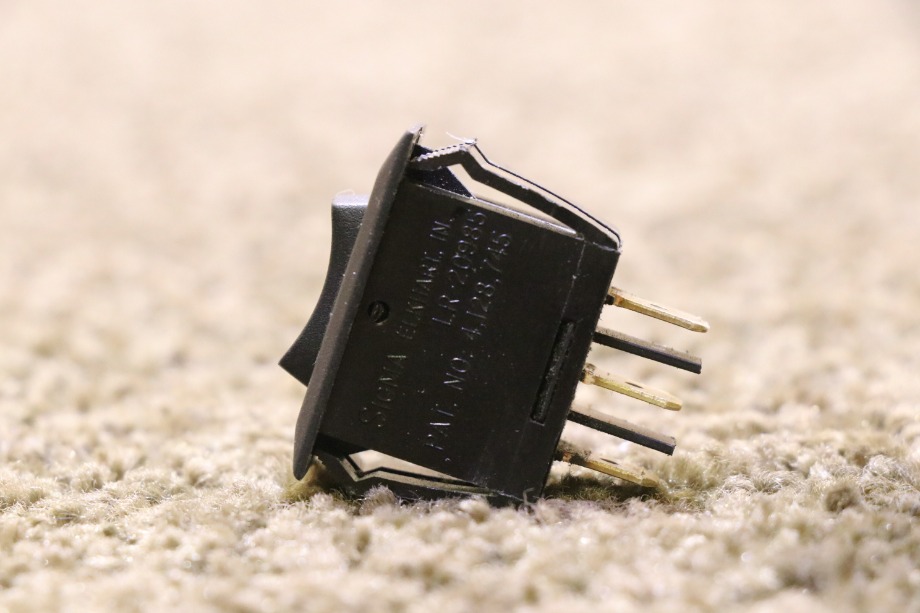 USED MOTORHOME BLACK ROCKER SWITCH FOR SALE RV Components 