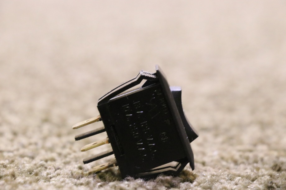 USED MOTORHOME BLACK ROCKER SWITCH FOR SALE RV Components 