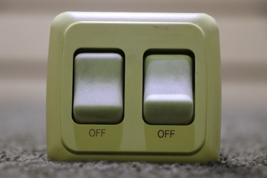 USED AMERICAN TECHNOLOGY DOUBLE SWITCH PANEL RV PARTS FOR SALE RV Components 