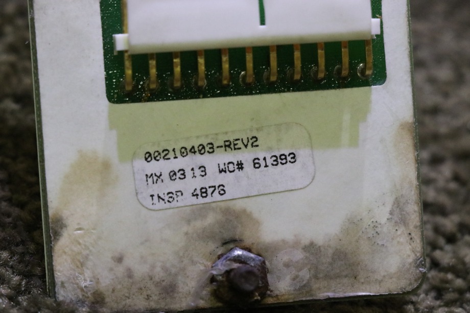 USED RV/MOTORHOME 500456 POWER GEAR LEVELING CONTROLS TOUCH PAD FOR SALE RV Components 