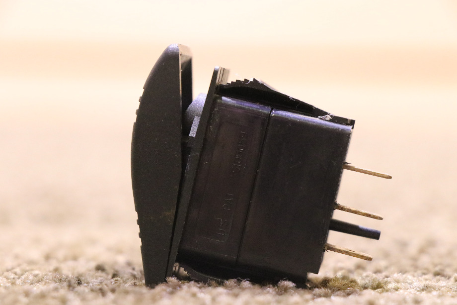 USED MOTORHOME V4D1 BLACK ROCKER SWITCH FOR SALE RV Components 