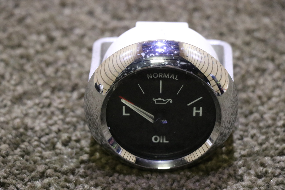 USED OIL PRESS DASH GAUGE W22-00005-006 / 6913-00049-19 RV/MOTORHOME PARTS FOR SALE RV Components 