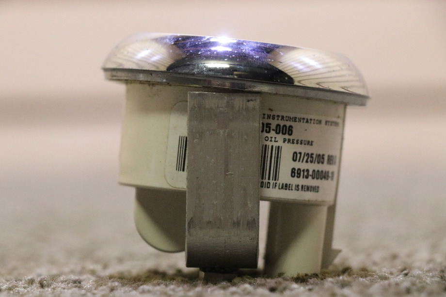 USED OIL PRESS DASH GAUGE W22-00005-006 / 6913-00049-19 RV/MOTORHOME PARTS FOR SALE RV Components 