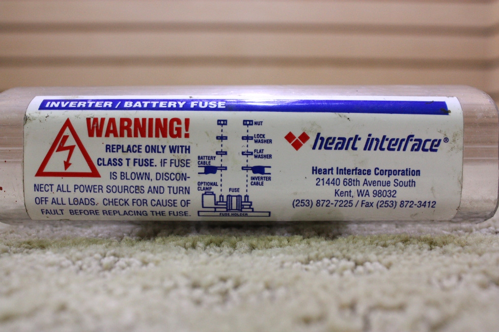 USED HEART INTERFACE INVERTER BATTERY FUSE A3T300 FOR SALE RV Components 