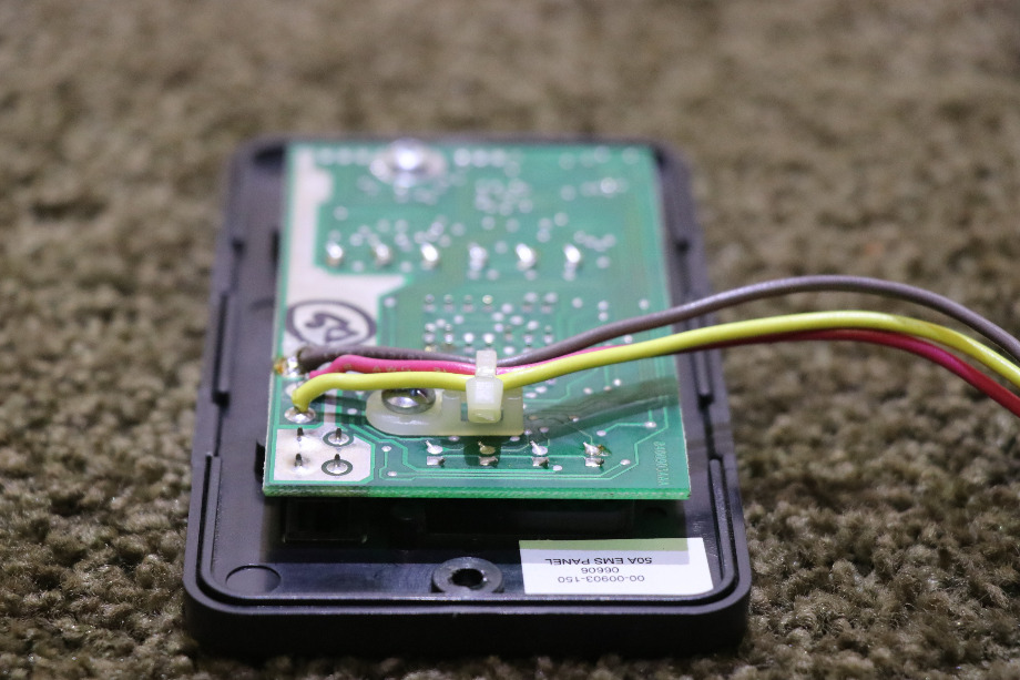 USED INTELLITEC 50 AMP SMART EMS DISPLAY PANEL 00-00903-150 RV PARTS FOR SALE RV Components 