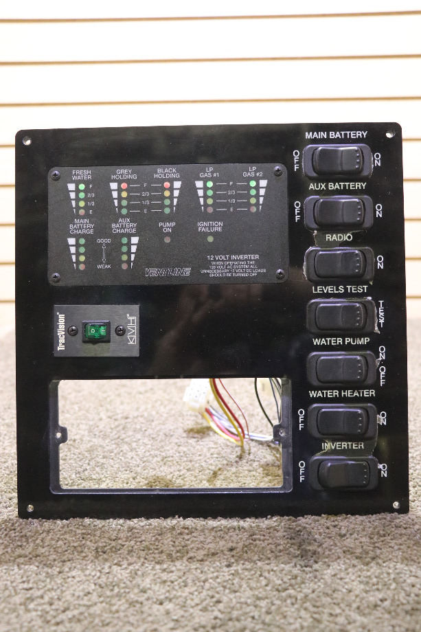 USED RV VENTLINE TANK MONITOR & SWITCH PANEL LA1044 FOR SALE RV Components 
