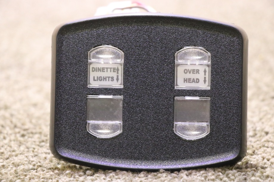 USED INTELLITEC 4 BUTTON SWITCH PANEL RV PARTS FOR SALE RV Components 