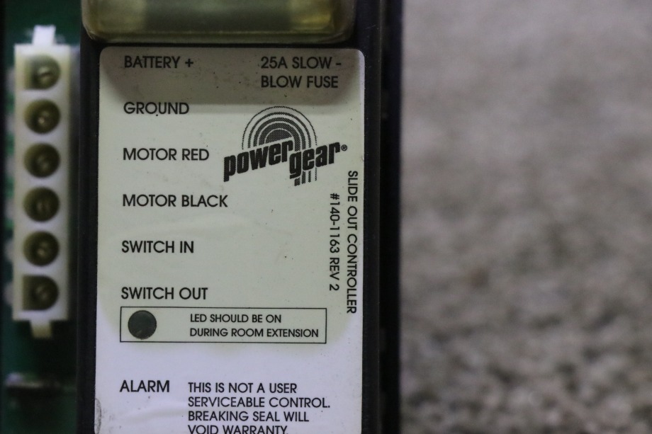 USED RV 140-1163 POWER GEAR SLIDE OUT CONTROLLER FOR SALE RV Components 