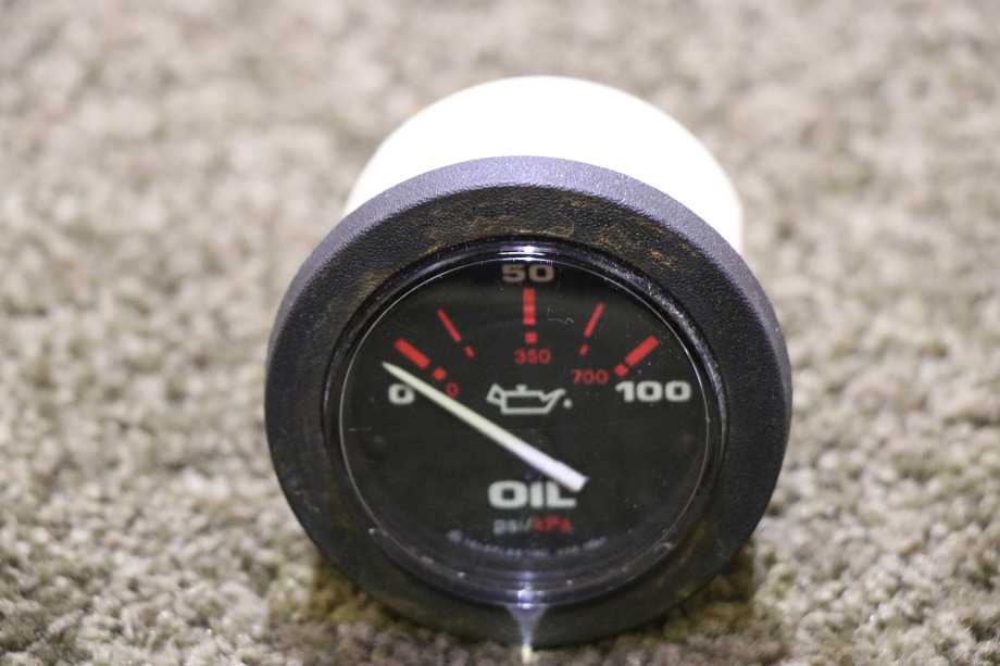 USED OIL PRESS DASH GAUGE 10181 RV PARTS FOR SALE RV Components 