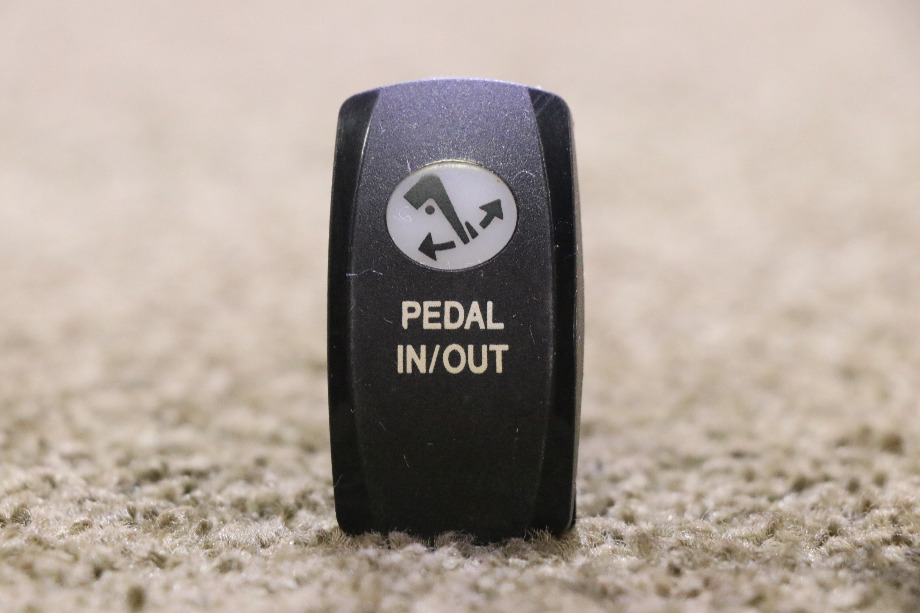 USED PEDAL IN / OUT VLD1 DASH SWITCH MOTORHOME PARTS FOR SALE RV Components 
