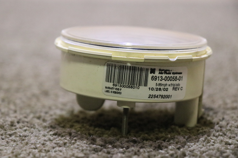USED RV/MOTORHOME SPEEDOMETER DASH GAUGE 6913-00058-01 FOR SALE RV Components 
