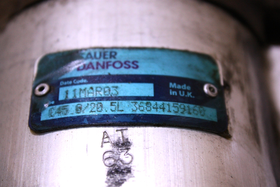 USED 36844159160 SAUER DANFOSS HYDRAULIC PUMP FOR SALE RV Components 