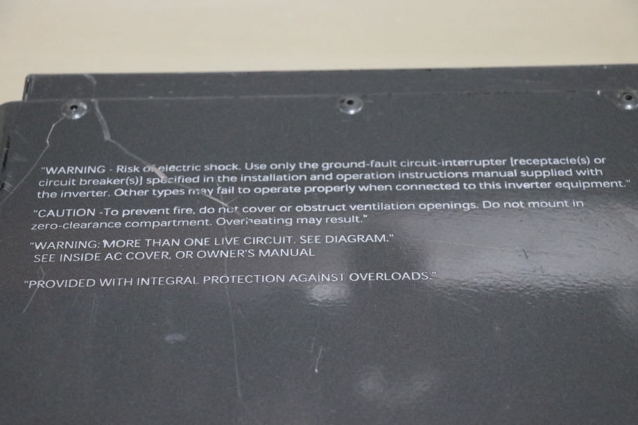 USED MAGNUM ENERGY INVERTER CHARGER ME2012 RV PARTS FOR SALE RV Components 