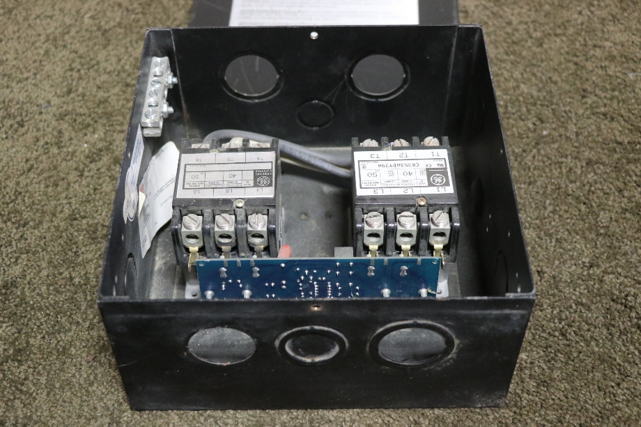 USED ES50M-65N ESCO POWER 50 TRANSFER AUTOMATIC TRANSFER SWITCH RV PARTS FOR SALE RV Components 